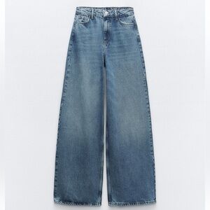 Zara Women’s Z1975 High Rise Wide Leg Jeans